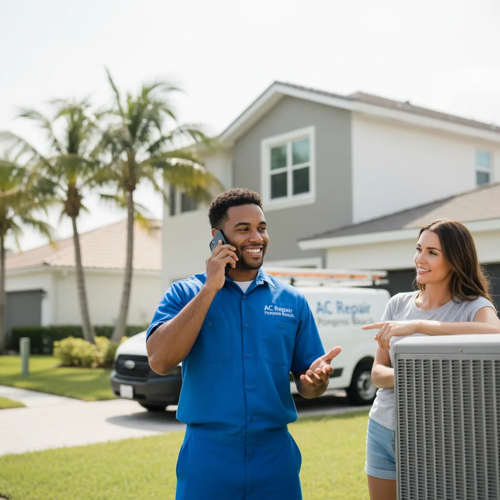 AC Repair Pompano Beach customer support in Newell